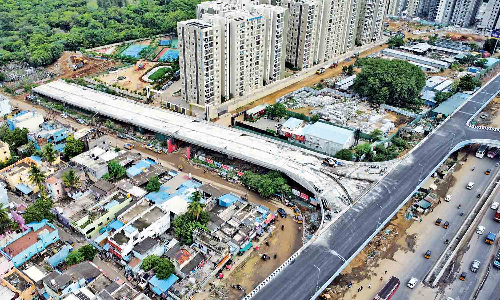 Construction of Perungalathur ROB’s final leg linking Tambaram Eastern Bypass to begin soon