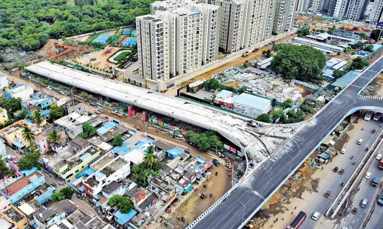 Construction of Perungalathur ROB’s final leg linking Tambaram Eastern Bypass to begin soon Construction of Perungalathur ROB’s final leg linking Tambaram Eastern Bypass to begin soon