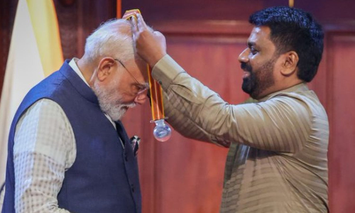 Sri Lanka confers Mithra Vibhushana award on PM Modi