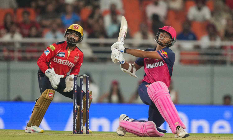 IPL 2025: RR set a target of 206 runs for PBKS