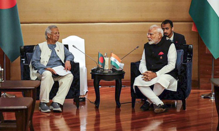 Bangladesh version of Modi-Yunus meeting malicious