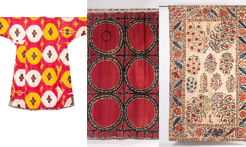 Discover the hidden art of suzani and ikat embroideries from Uzbekistan in Chennai
