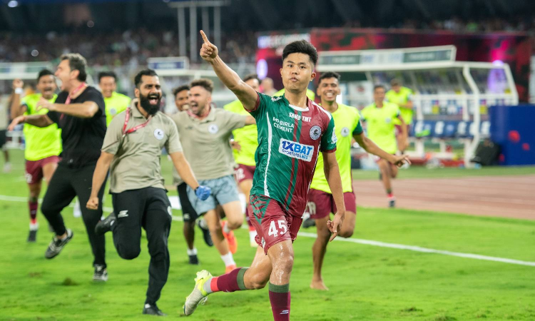 Apuia nets in extra-time to send Mohun Bagan to final