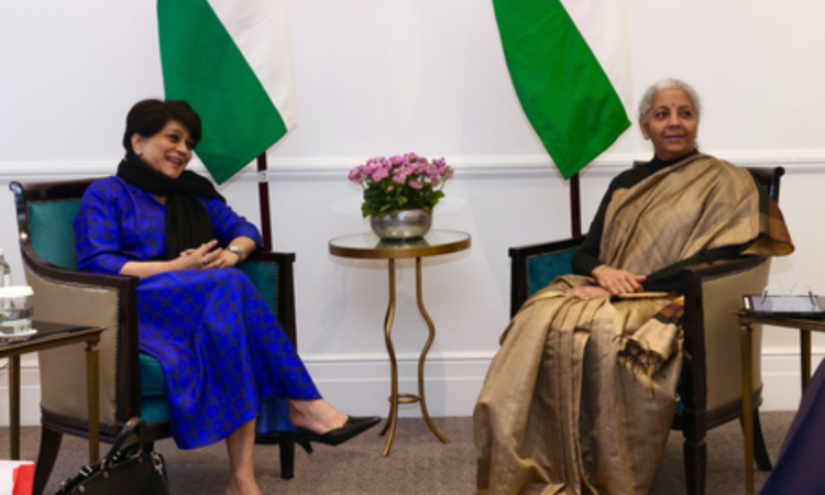 FM Sitharaman urges UK insurer Prudential to invest in India FM Sitharaman urges UK insurer Prudential to invest in India