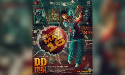 Santhanam’s horror-comedy ‘DD Next Level’ to hit screens worldwide on May 16 Santhanam’s horror-comedy ‘DD Next Level’ to hit screens worldwide on May 16