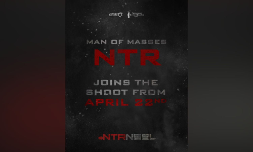 Jr NTR to begin shooting for Prashanth Neel‘s film on April 22