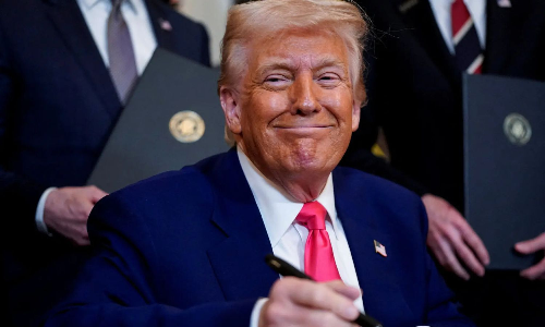 Trumps lust for power cannot be satiated