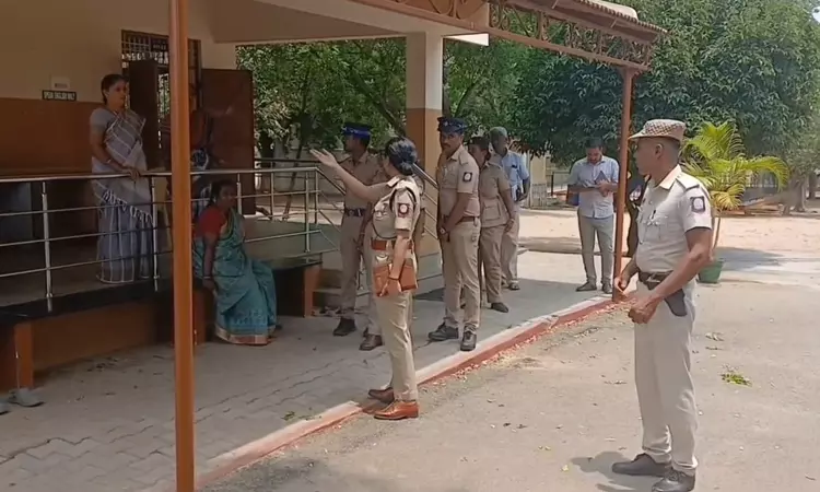 Girl on period takes exam outside classroom in Coimbatore, principal suspended Girl on period takes exam outside classroom in Coimbatore, principal suspended