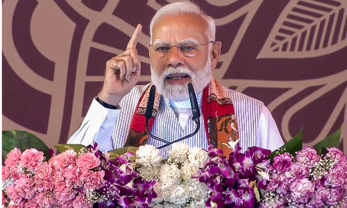 PM Modi takes dig at opposition parties, says they only promote family interests