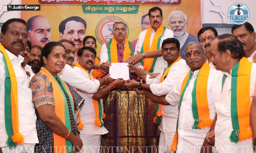 Nainar Nagenthran declared Tamil Nadu BJP President