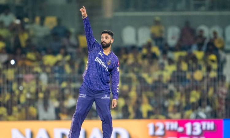 KKR restrict CSK to 103 for 9 KKR restrict CSK to 103 for 9