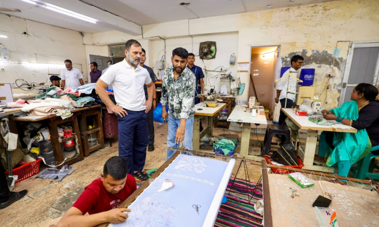 Rahul claims OBC artisans, trapped in vicious circle of neglect, fail to succeed in textile sector