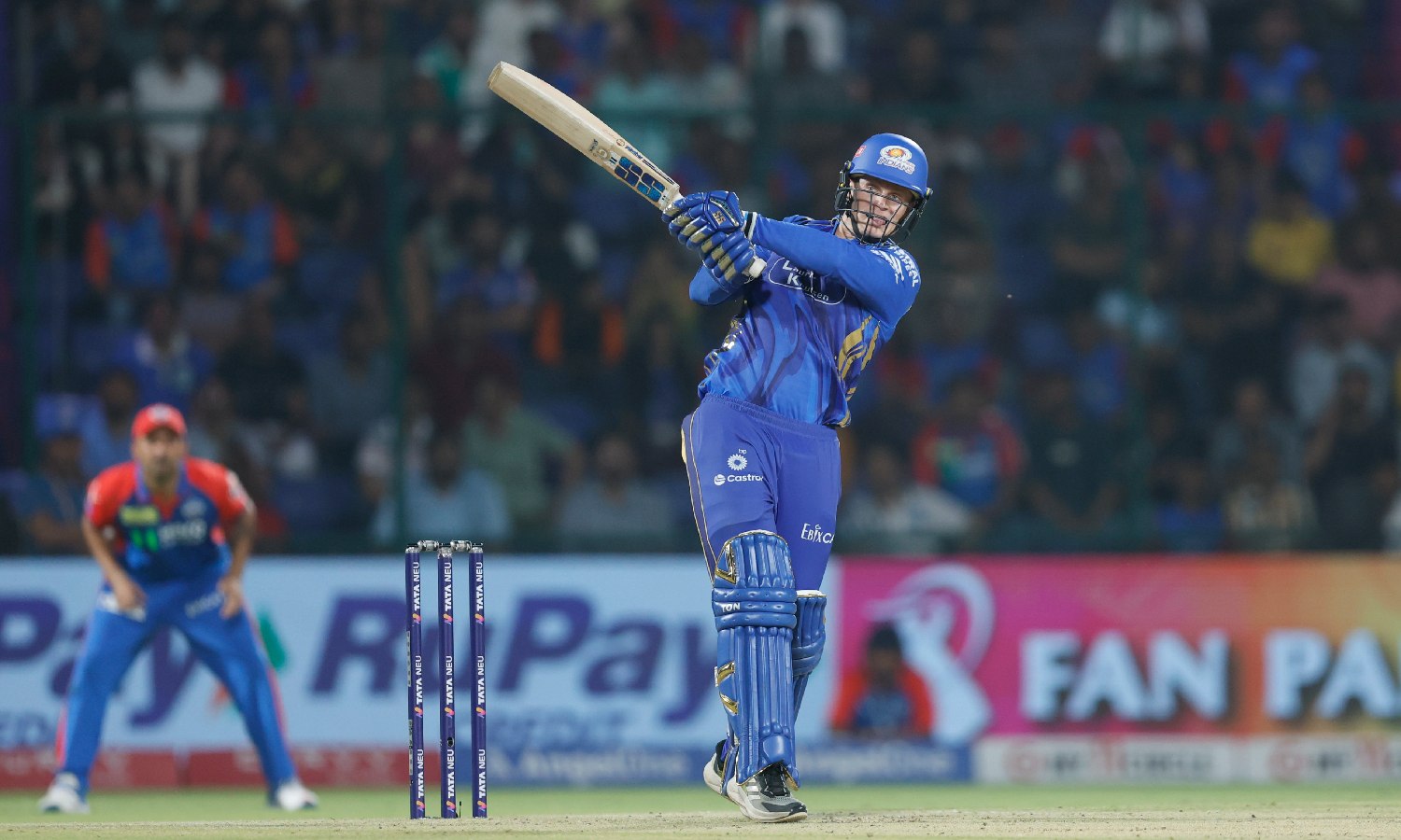 Tilak takes MI to 205 for 5 after fine show by Kuldeep, Vipraj