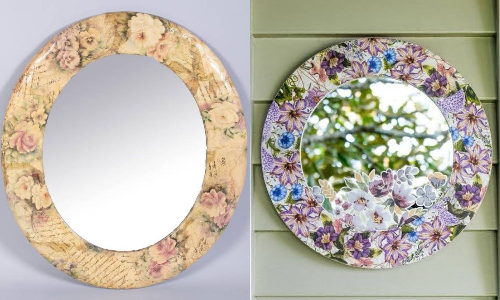 Learn the art of decoupage with a nature-inspired twist