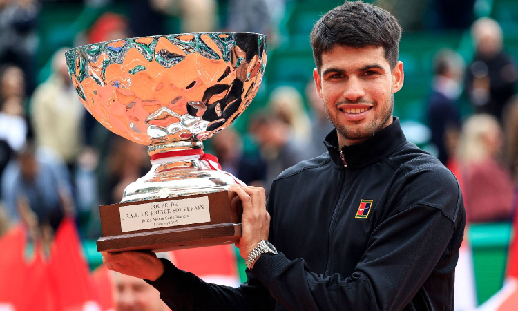 Alcaraz beats Musetti to win Monte Carlo