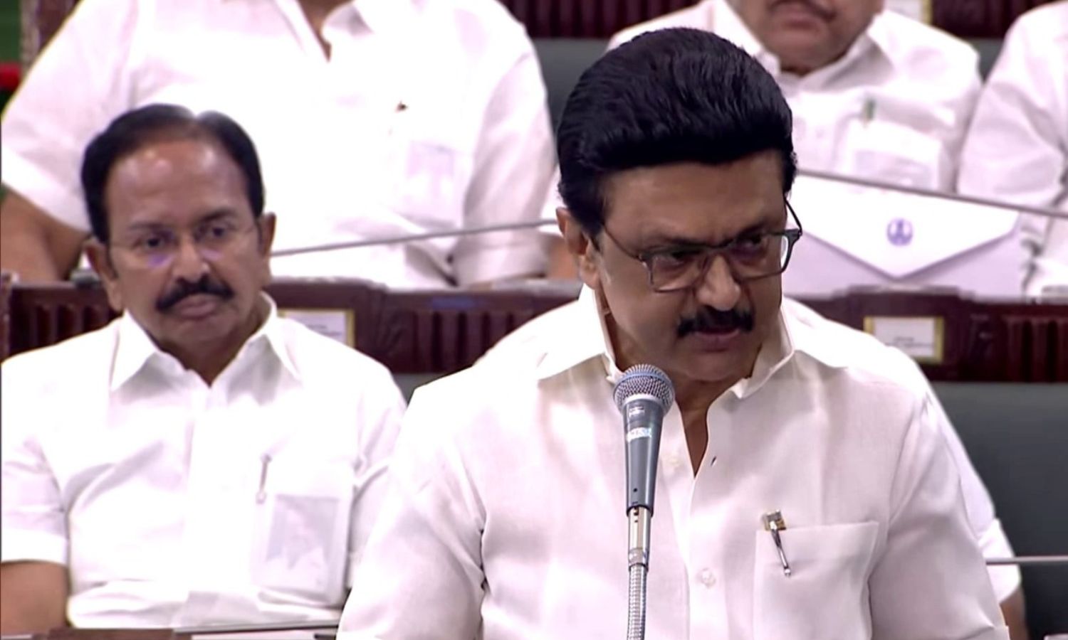 EPS-led party forgets that MGR, Jaya stood for TN rights, says CM Stalin over AIADMK’s walkout