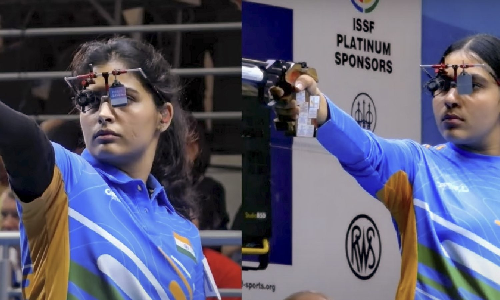 Shooting: Suruchi Singh wins back-to-back World Cup gold, silver for Manu