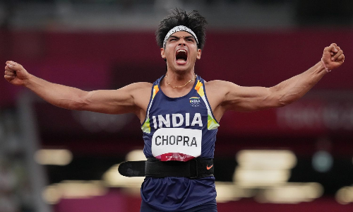 Neeraj Chopra begins season with 84.52m throw in South Africa Neeraj Chopra begins season with 84.52m throw in South Africa