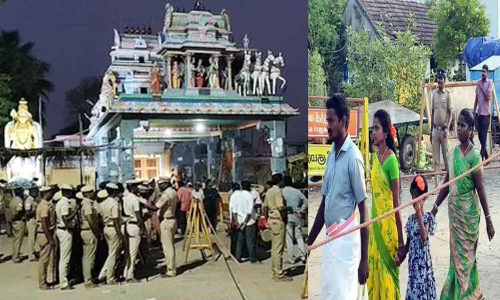 Tension mars Dalits’ entry at Melpathi shrine