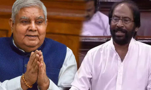 DMK slams Dhankhar for remarks against judiciary