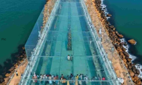 Glass bridge in Kanniyakumari reopens for tourists after undergoing maintenance