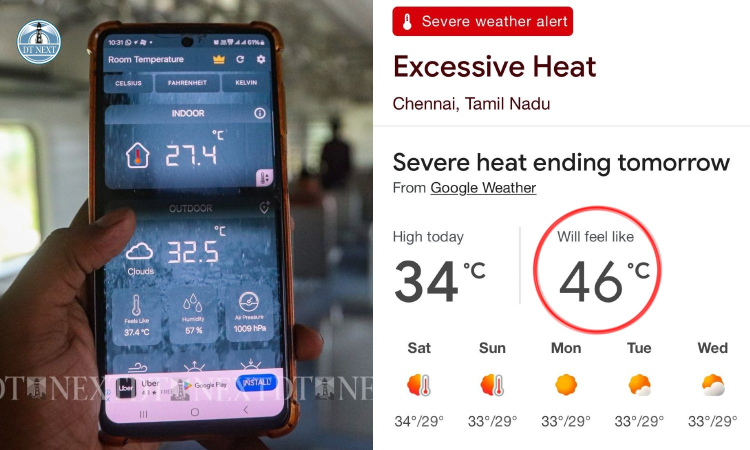Feels like 46°C outside, 27°C inside: How AC EMU is making travel comfortable in Chennai