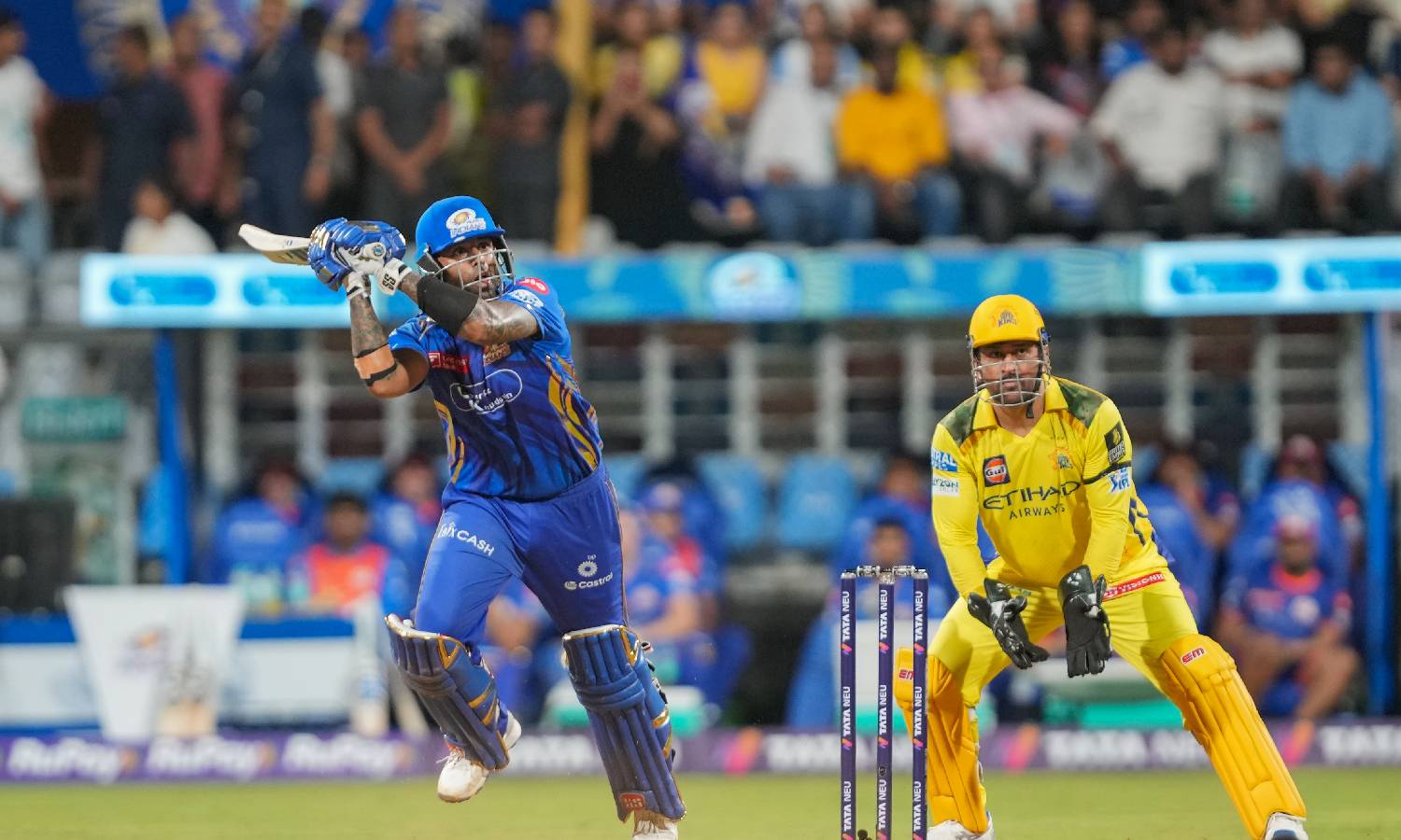 Rohit, Suryakumar guide Mumbai Indians to comfortable nine-wicket win over CSK