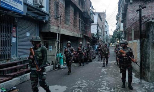 Manipur: Security forces apprehend 7, seize arms and ammo from Thoubal