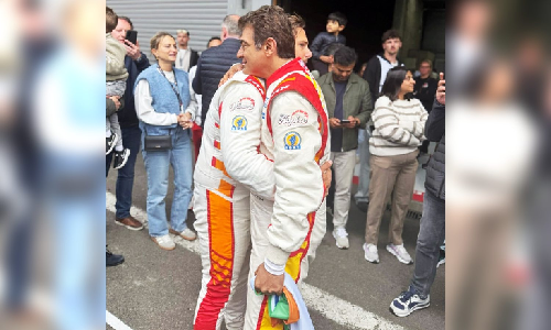 Ajith Kumar secures P2 podium finish at Belgium Spa Francorchamps Circuit in Belgium