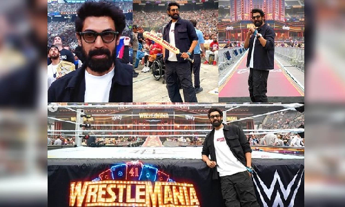 Rana Daggubati makes history as first Indian actor to feature at WrestleMania