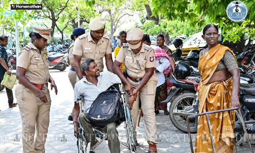 Cops arrest differently-abled people protesting at Koyambedu for hike in monthly allowance