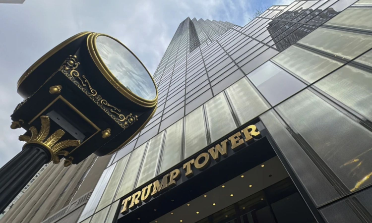 Person arrested after found on elevated surface inside Trump Tower in New York