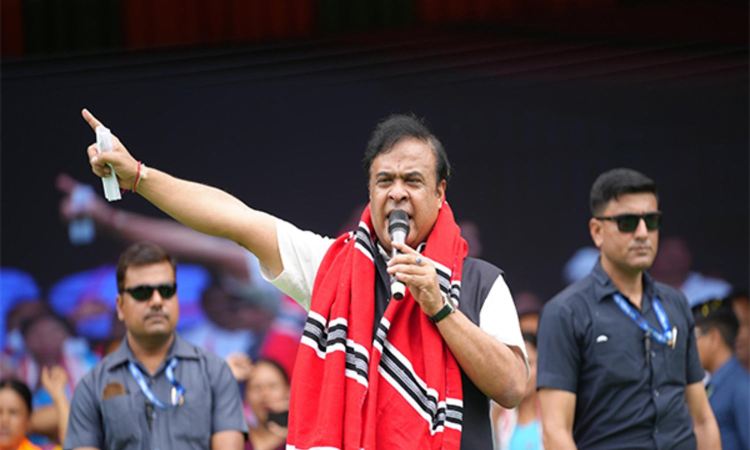 Congress should change its symbol from Hand to Lungi: Assam CM Himanta Sarma