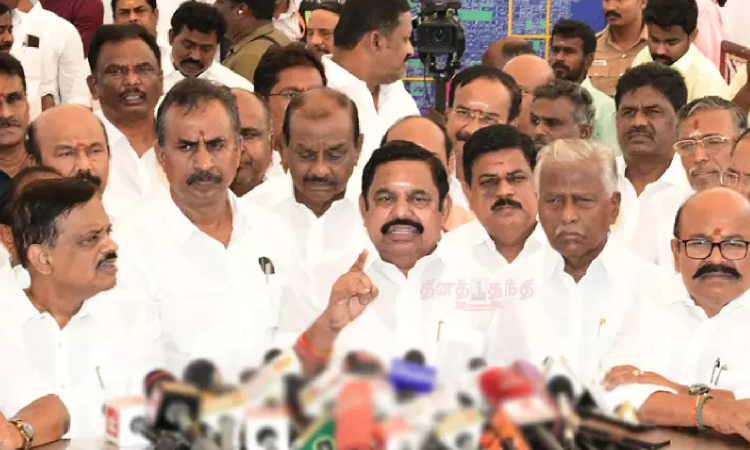 AIADMK walks out in protest of denial of permission to raise Tasmac issue AIADMK walks out in protest of denial of permission to raise Tasmac issue