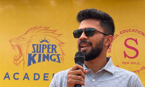 Ruturaj inaugurates Super Kings Academy in Puducherry