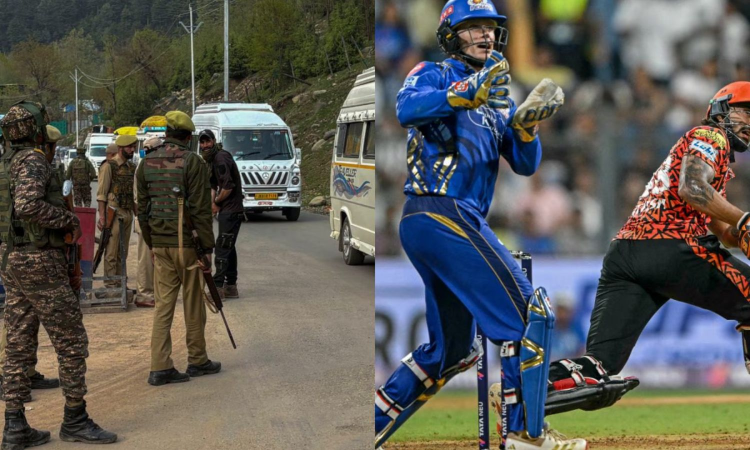 Pahalgam terror attack: No fireworks, cheerleaders in MI vs SRH IPL match; players to sport black armbands