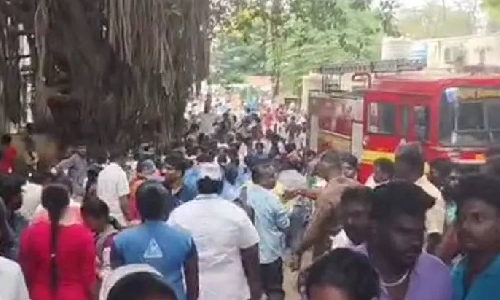 30 infants among 54 rescued safe in Thanjavur hospital fire; 2 staff under treatment for suffocation