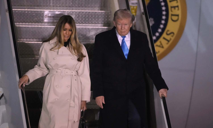 Trump arrives at funeral to pay respects to Pope Francis