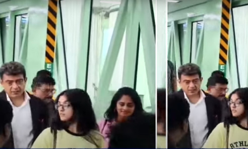 WATCH: Ajith Kumar flies to Delhi with family to collect Padma Bhushan award