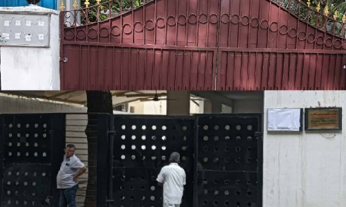 Name boards removed from Ponmudy, Senthilbalaji’s residences following TN cabinet exit Name boards removed from Ponmudy, Senthilbalaji’s residences following TN cabinet exit