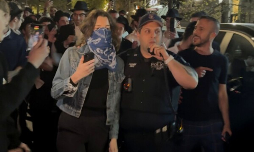 Mob chased Brooklyn woman after mistaking her for protester at speech by Israeli security minister