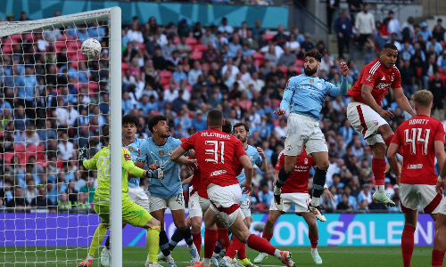 Manchester City beats Nottingham Forest 2-0 to reach FA Cup final