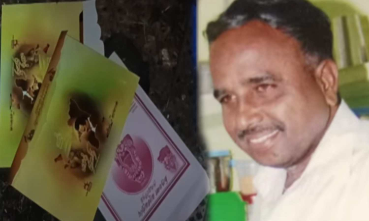 Man on way to invite guests for sons wedding killed in Maduranthakam road accident Man on way to invite guests for sons wedding killed in Maduranthakam road accident