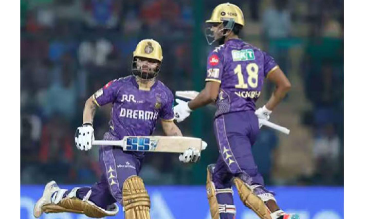 IPL 2025: Angkrish Raghuvanshi, Rinku Singh power KKR to 204/9 against Delhi Capitals IPL 2025: Angkrish Raghuvanshi, Rinku Singh power KKR to 204/9 against Delhi Capitals