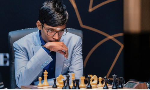 Praggnanandhaa leads Indian charge at Las Vegas Freestyle chess; Gukesh opts out