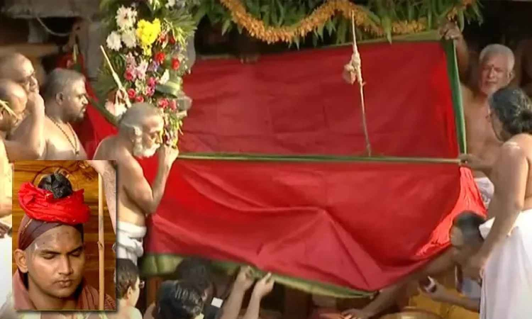 25-year-old Rig Vedic scholar Satya Chandrashekarendra anointed as junior pontiff of Kanchi Kamakoti Peetam