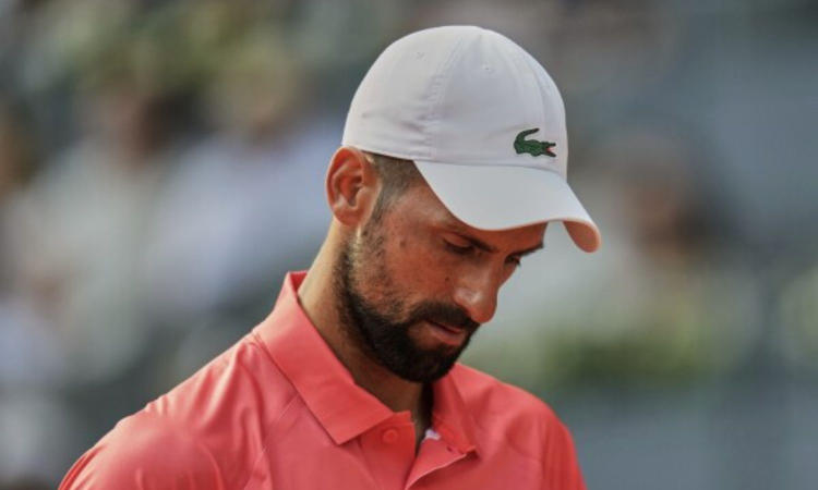 Novak Djokovic withdraws from the Italian Open after losing his past 3 matches