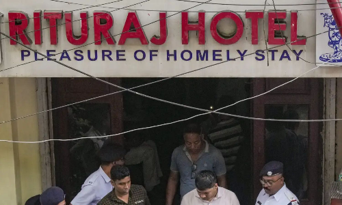 Owner, manager of Kolkata hotel, where fire killed 14, arrested