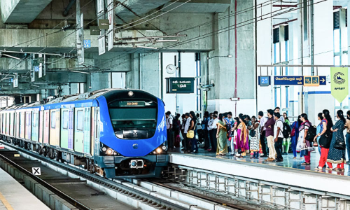 Chennai Metro Rail records 87.59 lakh passenger ridership in April