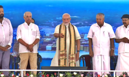 PM Modi inaugurates Rs 8,900 cr Vizhinjam port, calls it ‘big achievement in India’s maritime security’